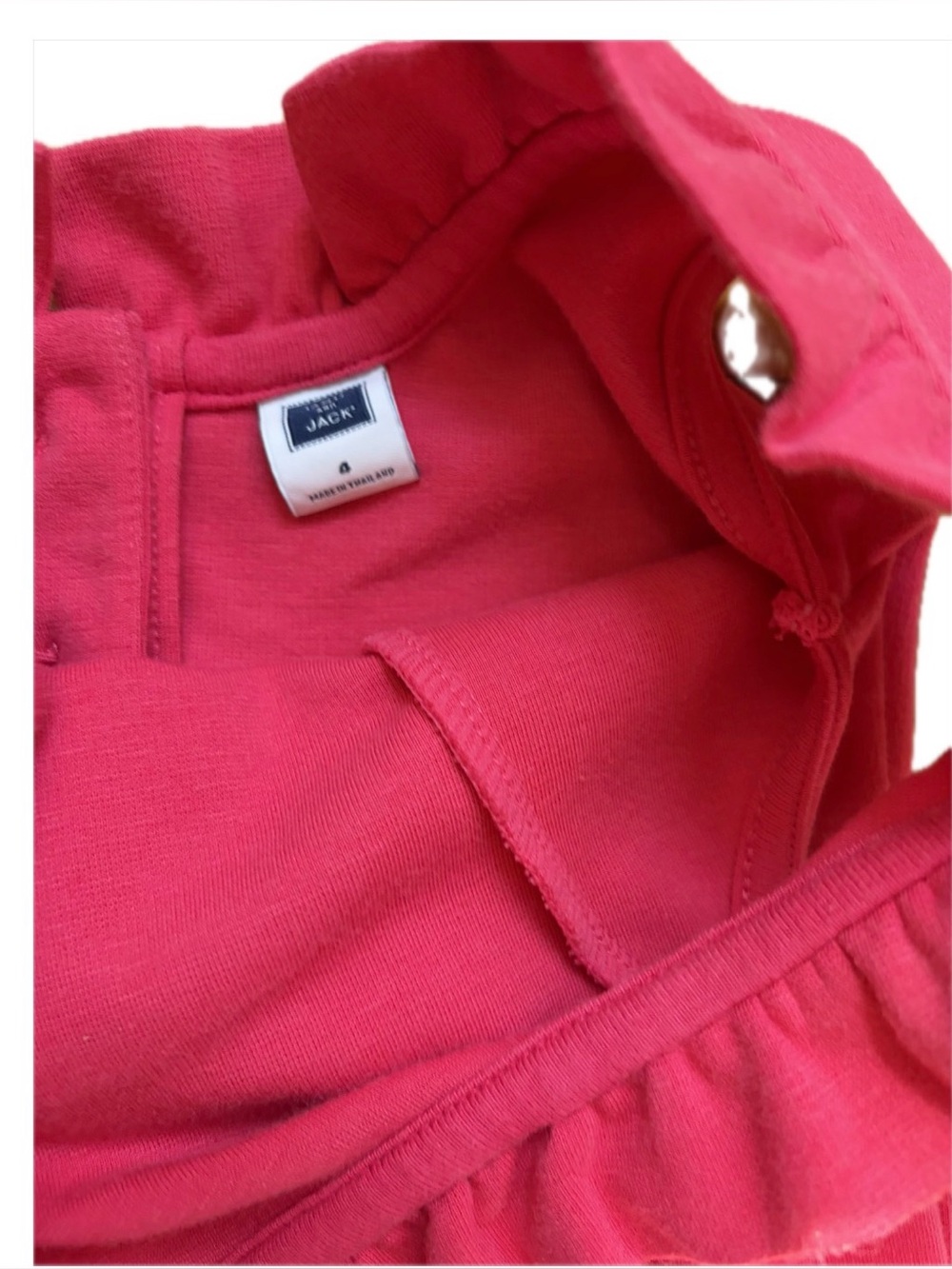 Janie and jack pink dress size 4